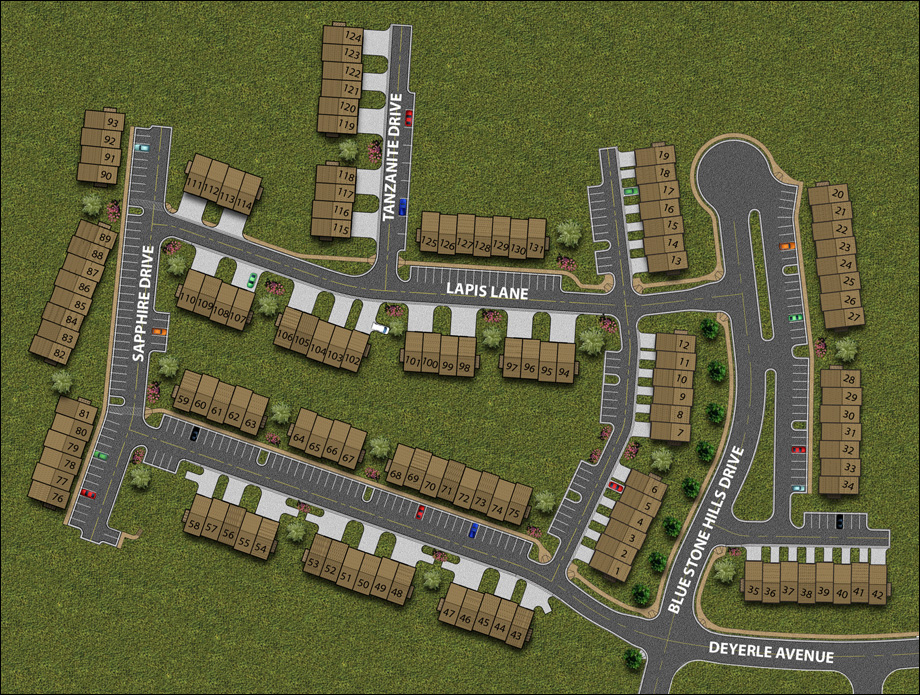 The Townes at Bluestone Luxury Townhomes in Harrisonburg, Virginia